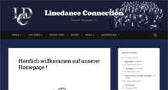 Desktop Screenshot of linedance-connection.de